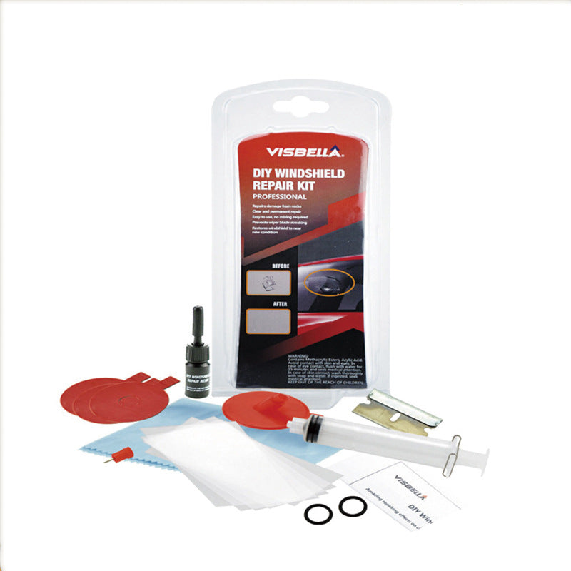 Kit Réparation Pare-Brise Professionnel - Réparez les Fissures en 20 Minutes